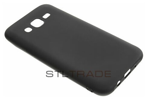 Силиконовый чехол TPU Case матовый для Samsung J5 2015 черный