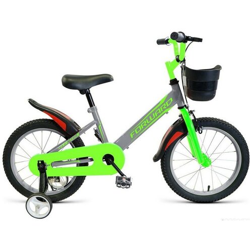 Детский велосипед Forward Nitro 16 год 2022 цвет Зеленый-Голубой 711000₽