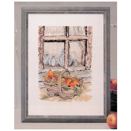 фото Набор для вышивания окно с фруктами oehlenschlager 73-84202