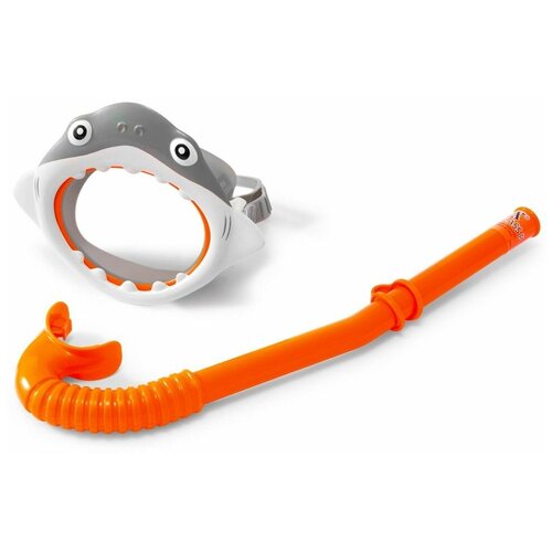 Комплект для плавания Shark fun (55915, 55922) 3-8 лет 4x boat stainless steel clam shell midget vent hose cable clam shell cover marine yacht ship accessory marine hardware