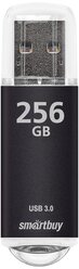 Флеш-накопитель USB 3.0/3.1 Gen1 Smartbuy 256 GB V-Cut Black (SB256GBVC-K3)