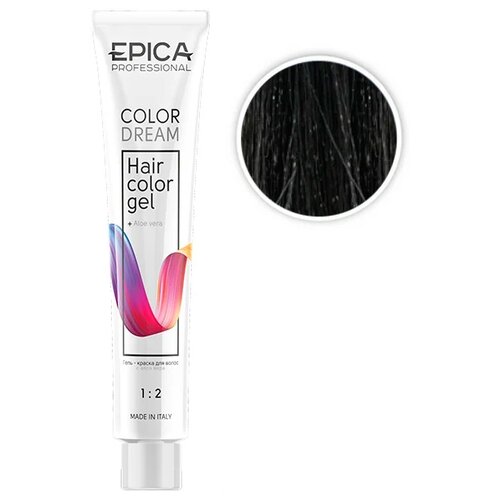 Купить EPICA Professional Color Dream гель-краска для волос, 6.11 темно-русый пепельный интенсивный, 100 мл