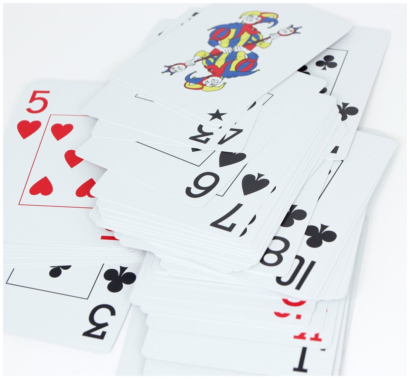 Карты для покера (пластиковые, с увеличенным индексом) Фабрика игр - фото №7