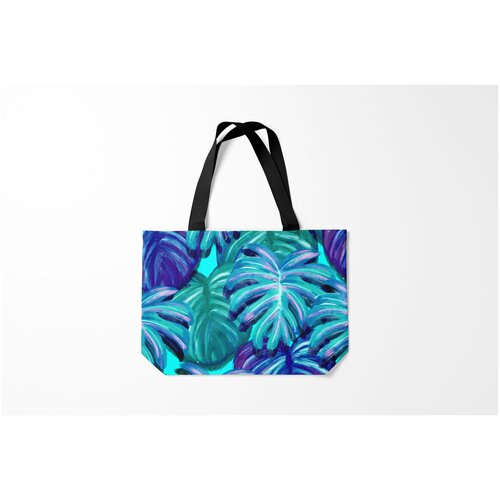 фото Сумка-шоппер / 46х35 см / casual / все пальмовая ветвь burnettie