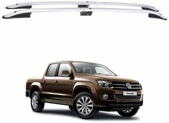 Рейлинги продольные Volkswagen Amarok серые