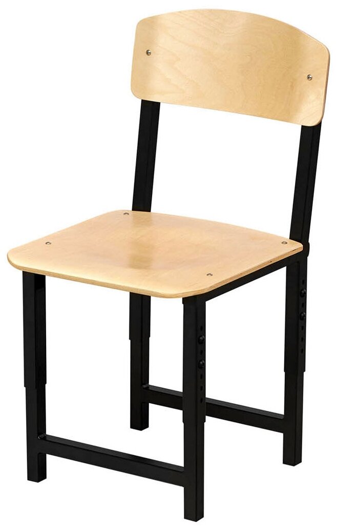 Регулируемый стул школьника Касар 2, черный