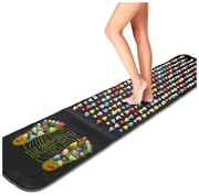 Рефлекторный Массажный коврик для ног и тела с цветными камнями