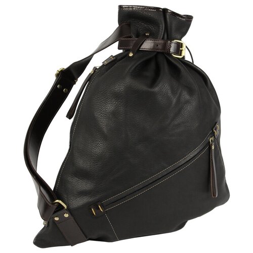 Рюкзак торба BUFALO, фактура гладкая, черный