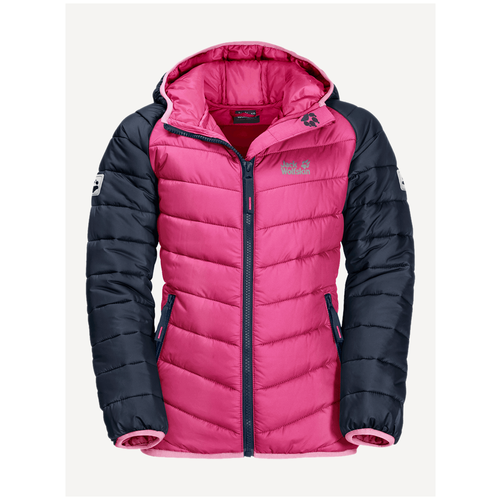 фото Куртка jack wolfskin размер 104, pink peony