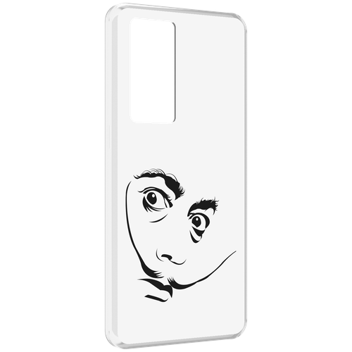 Чехол MyPads мужчина с длинными усами для Realme GT Master Explorer Edition задняя-панель-накладка-бампер чехол mypads мужчина с длинными усами для oppo realme 2 задняя панель накладка бампер