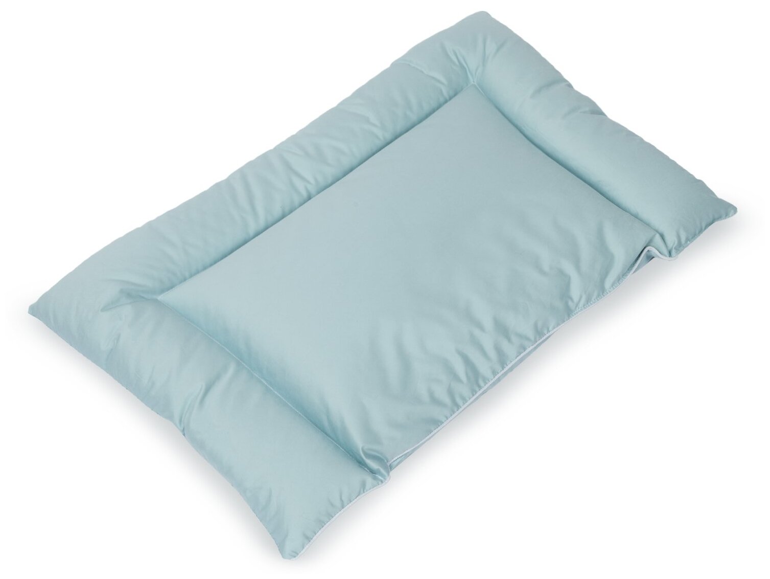 Подушка для новорожденных KARIGUZ эко-комфорт, 40х60, КД-ЭК18-2 - фотография № 1