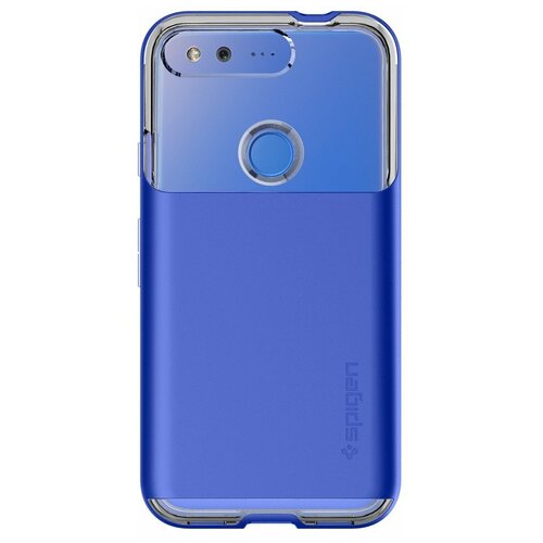 Прозрачный чехол SPIGEN для Google Pixel - Neo Hybrid Crystal - Синий - SGP-F14CS20894