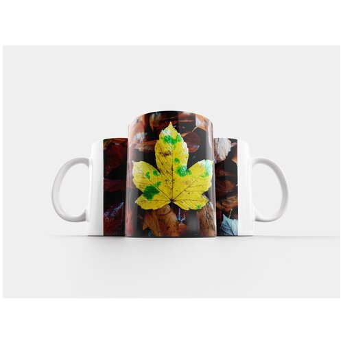 фото Кружка "клен, кленовый лист, кленовая листва" 320 мл lotsprints