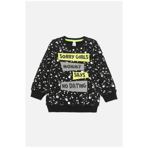 фото Толстовка playtoday 120312007 черный 74