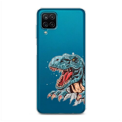 фото Силиконовый чехол "динозавр t rex" на samsung galaxy a12 / самсунг галакси а12 case place
