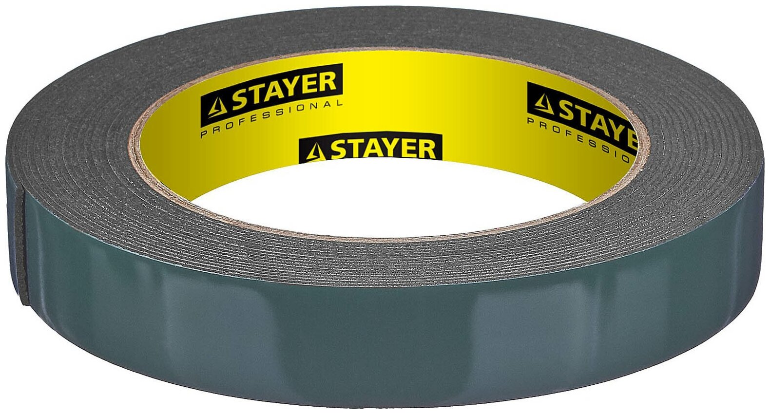 Stayer Двухсторонняя клейкая лента на вспененной основе, Stayer Professional 12233-19-05, черная, 19мм х 5м, 10 шт.