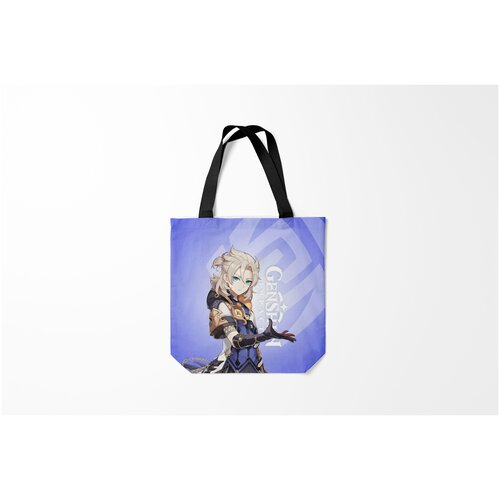 фото Сумка-шоппер / 40х40 см / геймерам / genshin impact альбедо burnettie