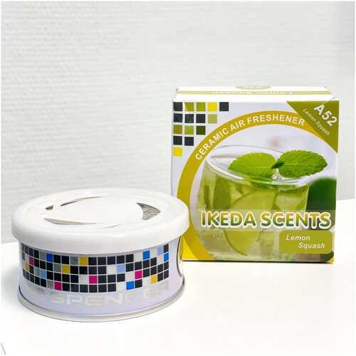 Ароматизатор меловой Ikeda (EIKOSHA) - LEMON SQUASH (Лимон), Japan, 1шт.
