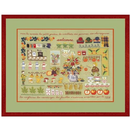 Набор для вышивания: AUTOMNE (Осень)