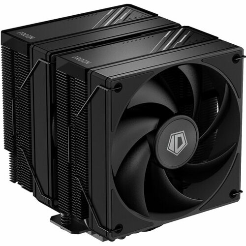 фото Кулер id-cooling frozn a620 black lga1700/1200/115x/am5/am4 (tdp 270w, pwm, черный, 6 тепл. трубок + медная база, fan 120mm) ret
