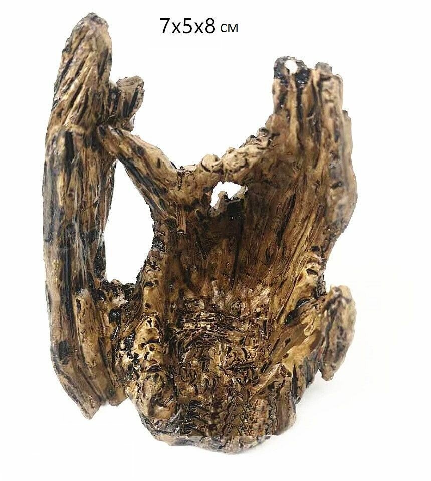 фото Декорация Грот "Коряга", 7 х 5 х 8 см