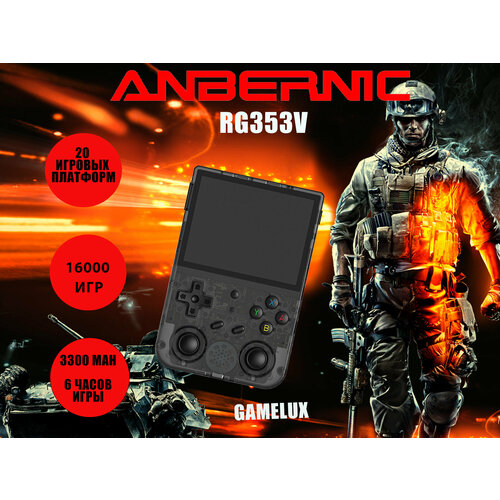 Новые игровые приставки Аnbеrnic RG353V 1664Gb10000игрPurple 1395000₽