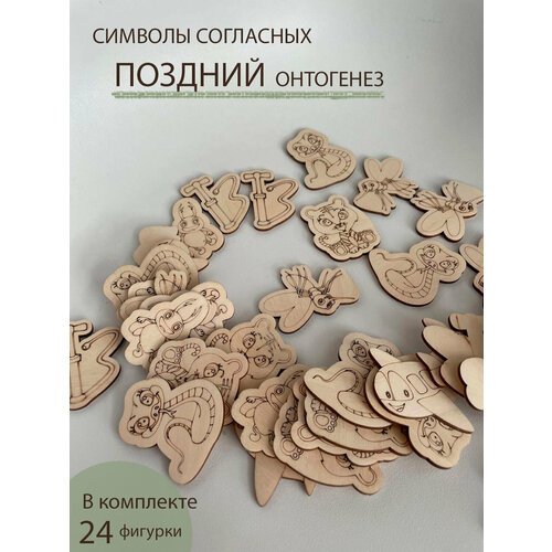 Символы согласных 