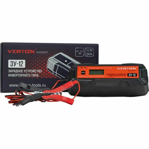 Зарядное устройство VERTON Energy ЗУ-12 100 Вт, 12 А 01.9670.12263