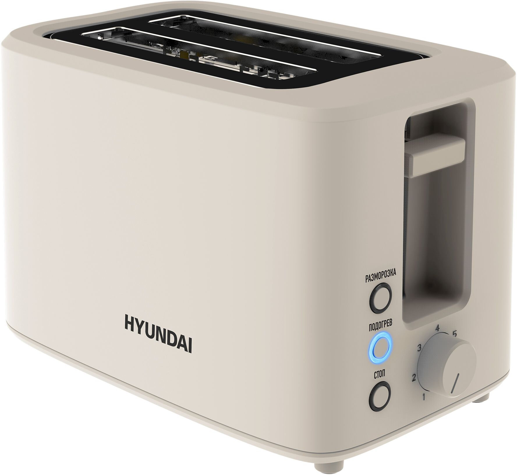 фото Тостер Hyundai HYT-3306 700Вт кремовый