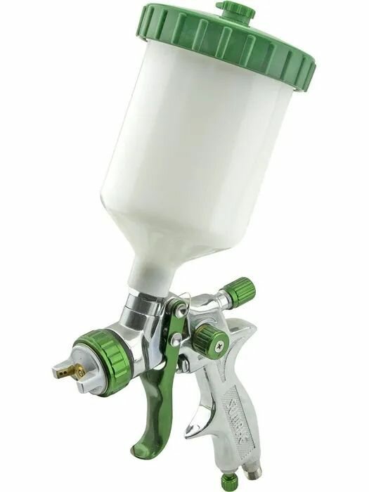 Краскопульт с верхним бачком 600мл, сопло 1,5мм HVLP SUMAKE SS-1201