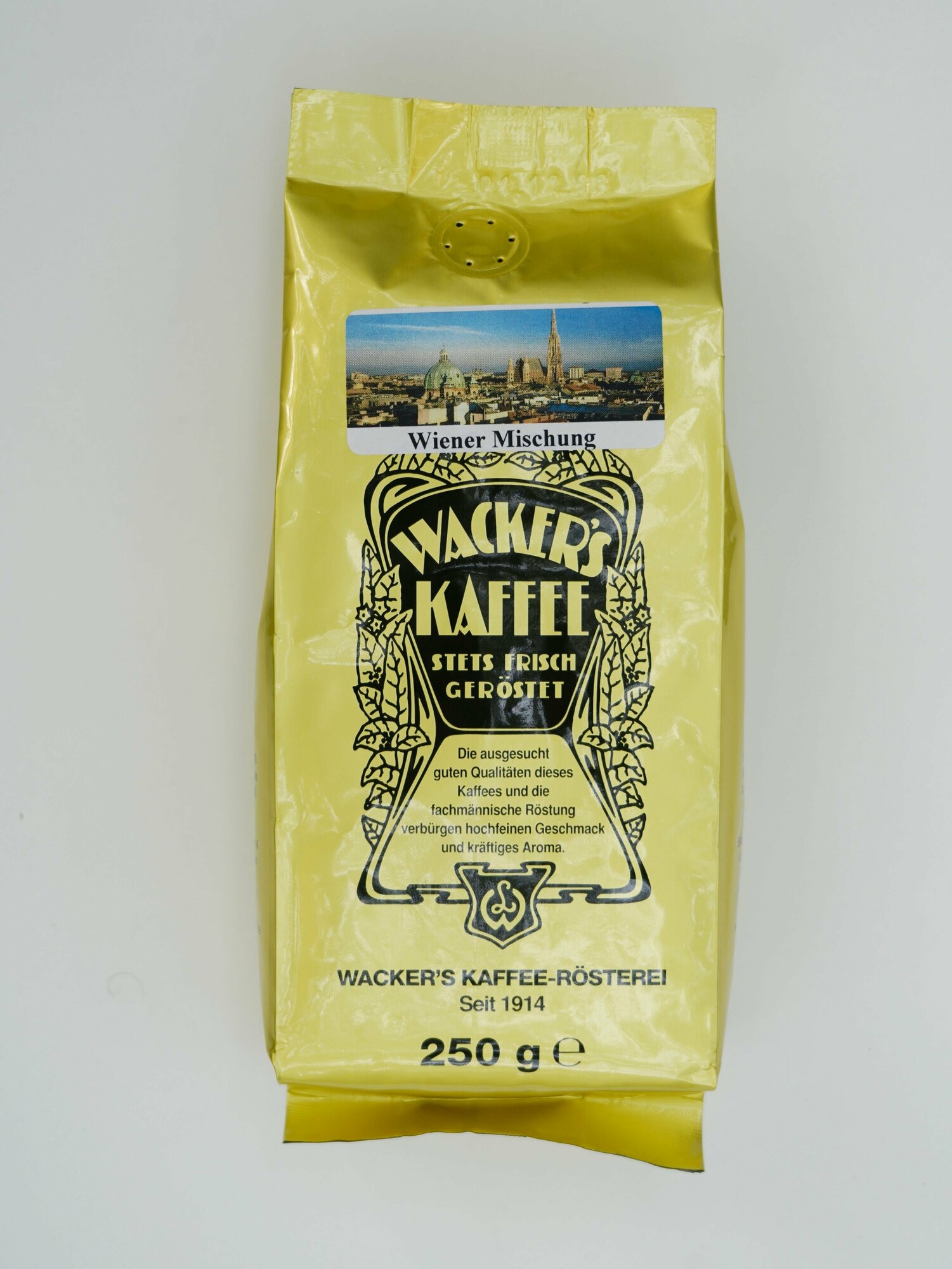 Кофе "Венская смесь" в зёрнах (250 гр), Wackers Kaffee