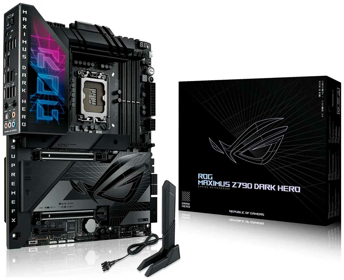Материнская плата Asus ROG MAXIMUS Z790 DARK HERO (LGA1700, ATX)
