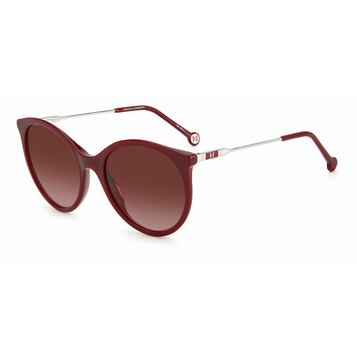 Солнцезащитные очки CAROLINA HERRERA CH 0069/S LHF, бордовый, серебряный