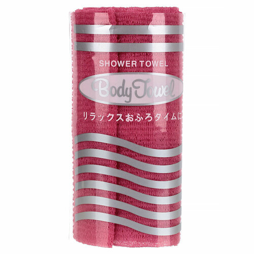 Мягкая мочалка для душа SungBo Cleamy Clean & Beauty Roll Wave Shower Towel sungbo cleamy мочалка для душа clean