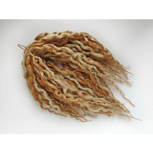 DE дреды из канекалона 30 шт leeons дреды синтетические искусственные косички для волос без узлов с крючком дреды омбре цветные плетеные удлинители волос для женщин