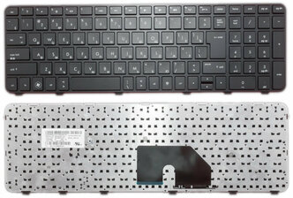 Клавиатура для HP Pavilion dv6-6179er черная с рамкой