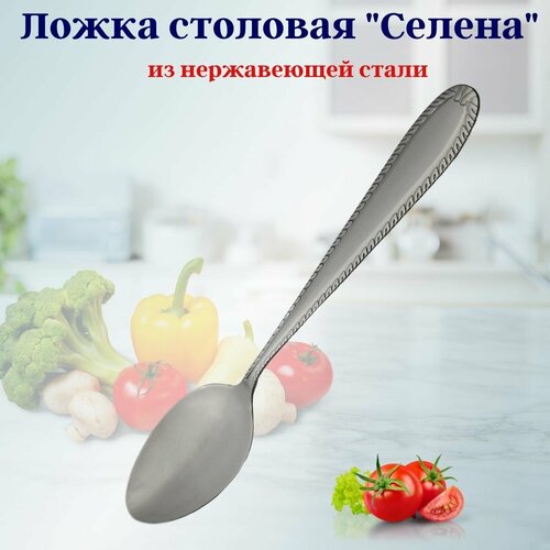 Ложка столовая Селена OLS-710-23 Нержавеющая сталь Shanghai CO 374₽