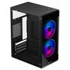 Фото #8 Корпус Prime Box Warrior Z3 + 2 FRGB вентилятора + закаленное стекло Micro-ATX, Mini-ITX