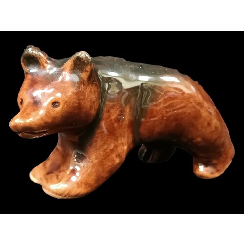 Советская винтажная статуэтка медведь сделано в СССР