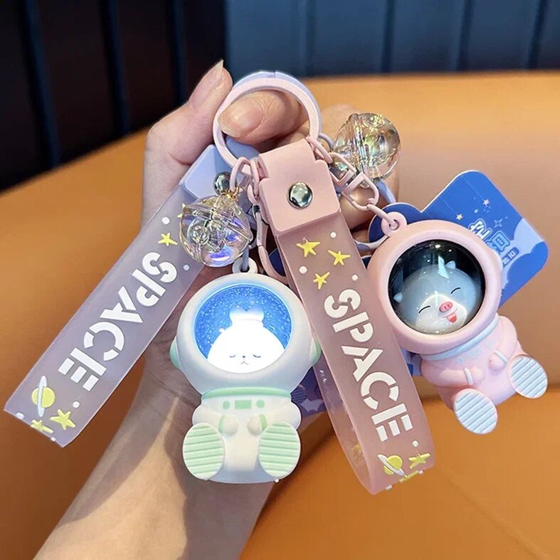 Брелок Starex, розовый/белый — фото 1