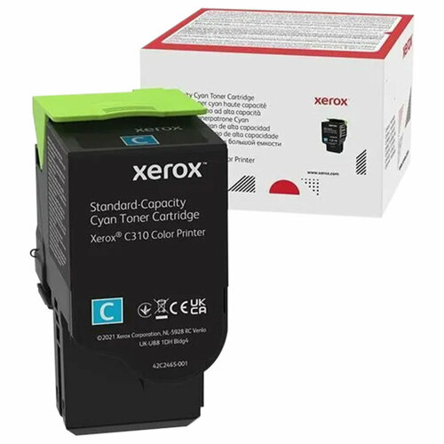 Картридж лазерный XEROX (006R04361) C310/C315, голубой, ресурс 2000 стр, оригинальный картридж для лазерного принтера xerox 106r03886