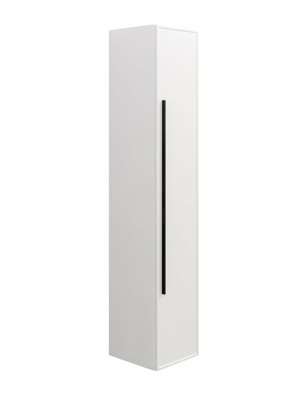 Шкаф-пенал La Fenice Elba Bianco 30 см подвесной цвет белый матовый FNC-05-ELB-B-30