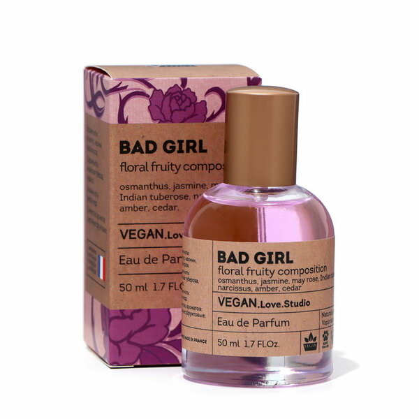 Парфюмерная вода женская Vegan Love Studio Bad Girl, 50 мл (по мотивам Good Girl Gone Bad (By Kilian .