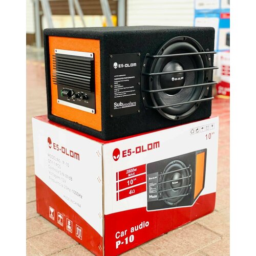 Активный сабвуфер E5 OLOM P10 10 дюймов 2800 W 12999₽
