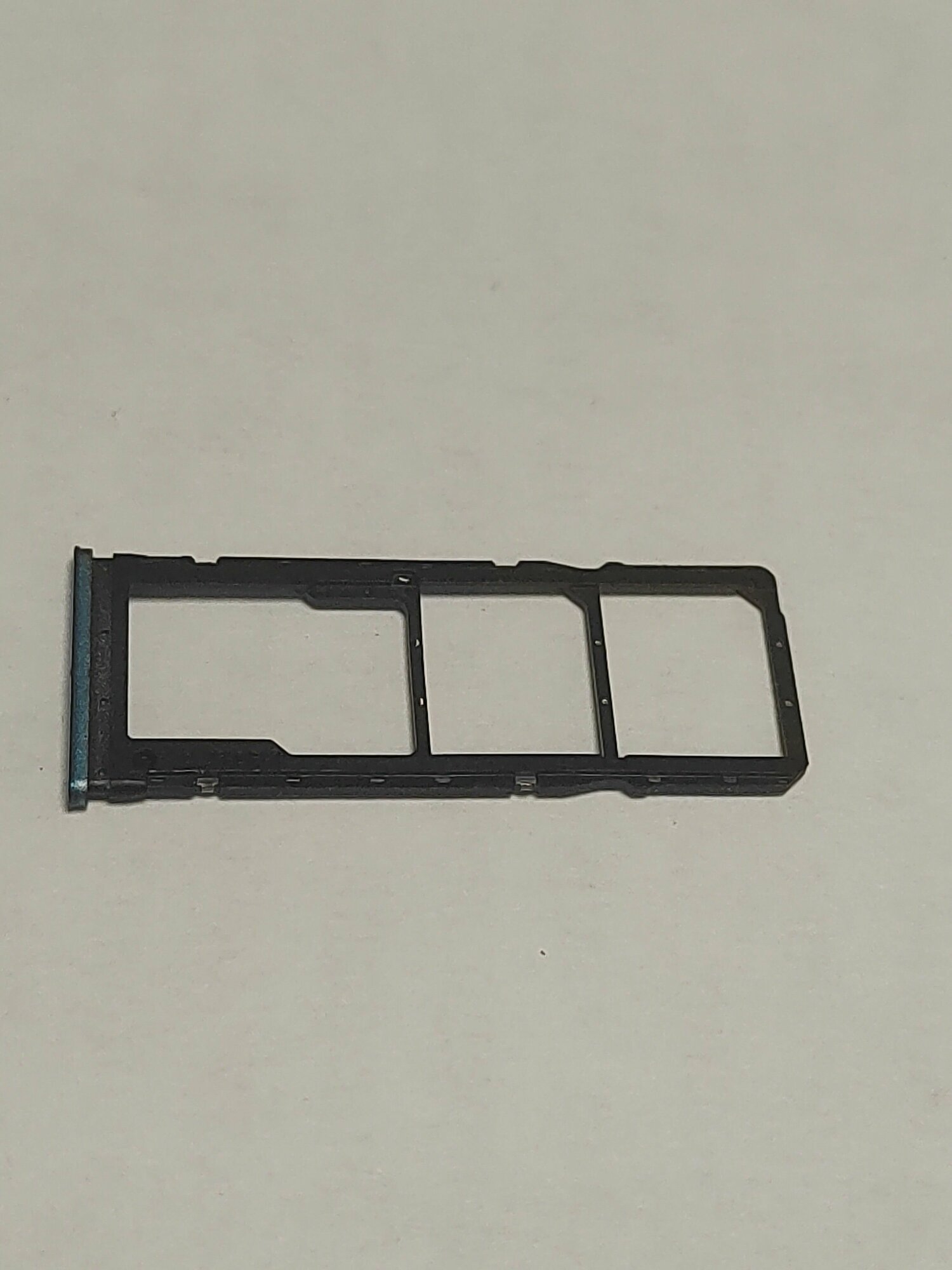 Сим лоток для xiaomi redmi note 9 pro зеленый — фото 1