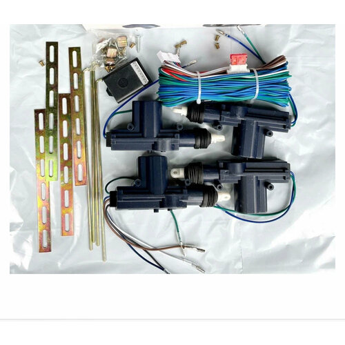 Универсальный привод блокировки дверей с электроприводом двигатель 12 В 4 шт центральный автомобильный замок 1250₽