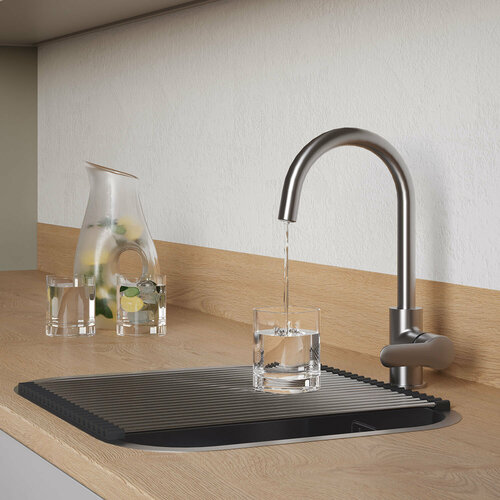 хром, серый