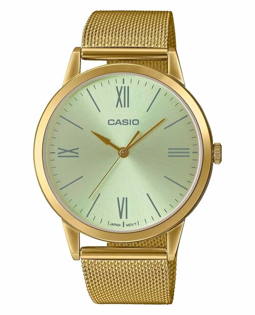 Наручные часы CASIO, белый, золотой