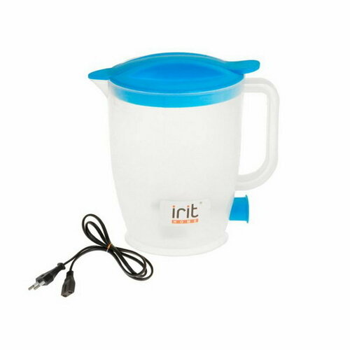 Чайник электрический IR-1121, пластик, 1 л, 550 Вт, синий чайник lefard диаманд 17 11 8 см 350 мл