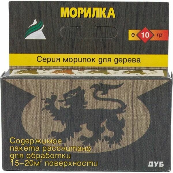 фото Сухая Морилка для дерева, 10г Дуб